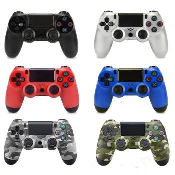 PLAY STATION 4 (PS4) WIRELESS DUAL SHOCK CONTROLLER (RED, BLUE, BLACK, & WHITE)
