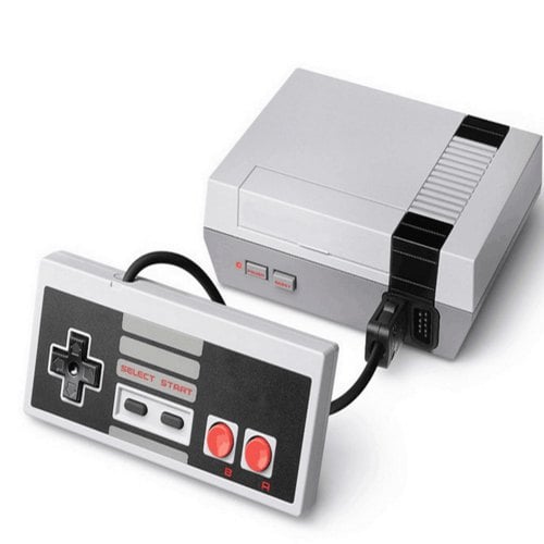 MINI NES TV VIDEO ANNIVERSARY EDITION CONSOLE WITH BUILT IN 500 CLASSIC GAMES - WHITE