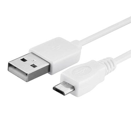 MICRO USB CABLE CHARGER - SYNC WIRE (3.3FT) - WHITE
